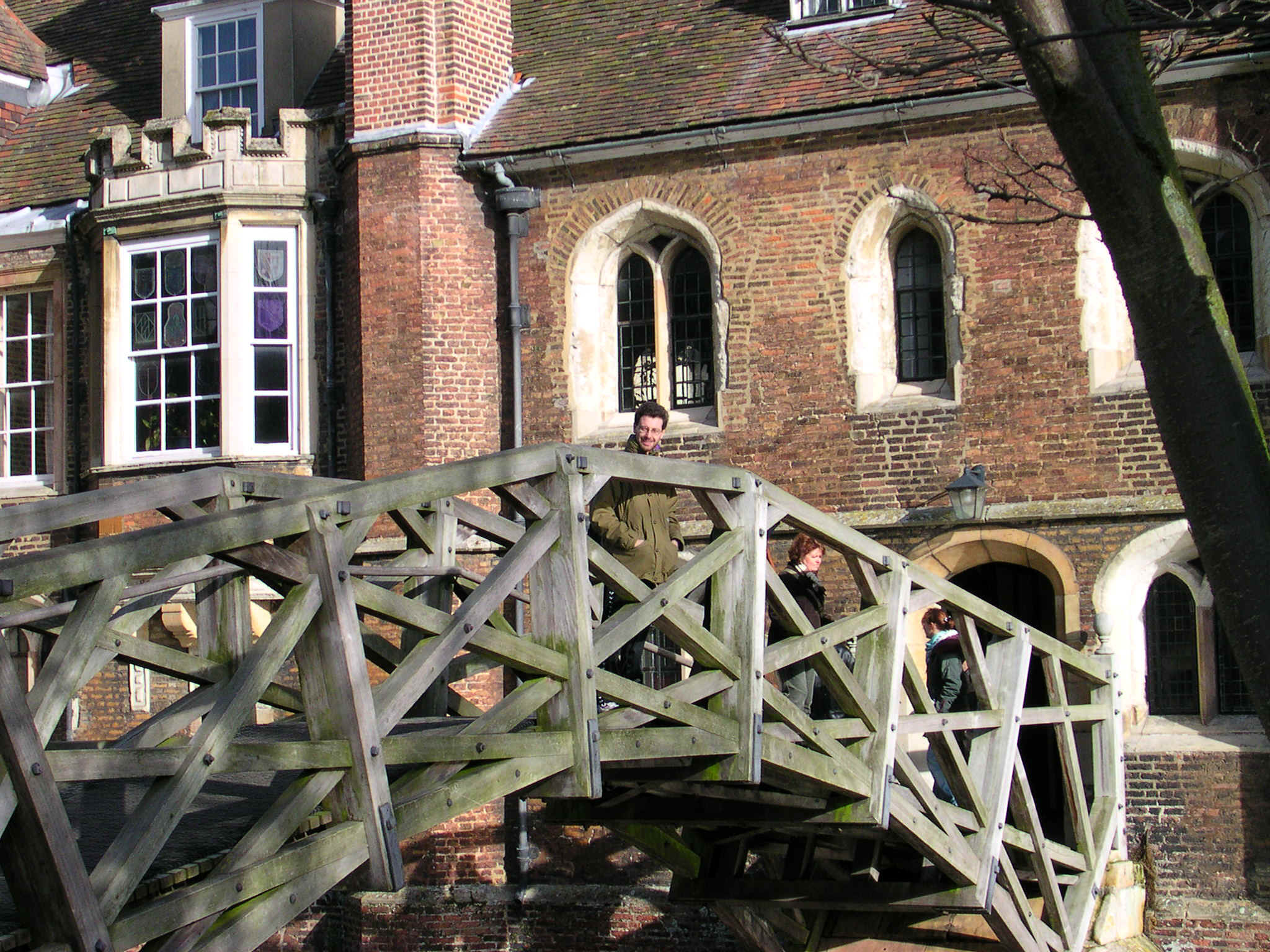 Mathematical Bridge at Queen's College (Cambridge, UK)
